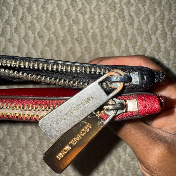 MICHAEL KORS Black and Red Wristlet Set - Picture 8 of 8